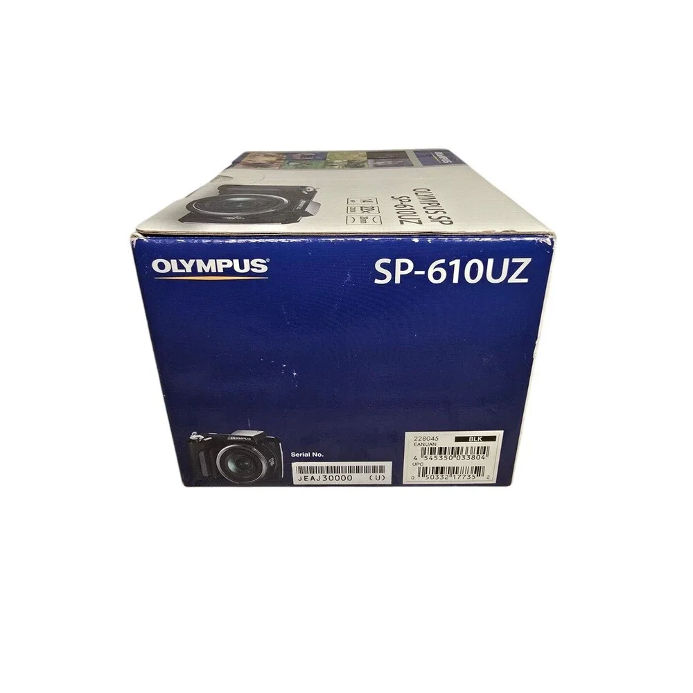 Olympus SP-610Uz 14MP HD 3D Digital Camera w/22x Zoom (Black)